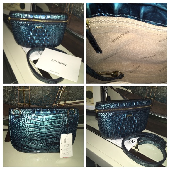 Brahmin Convertible belt bag’ Verdigris’ - Picture 5 of 8